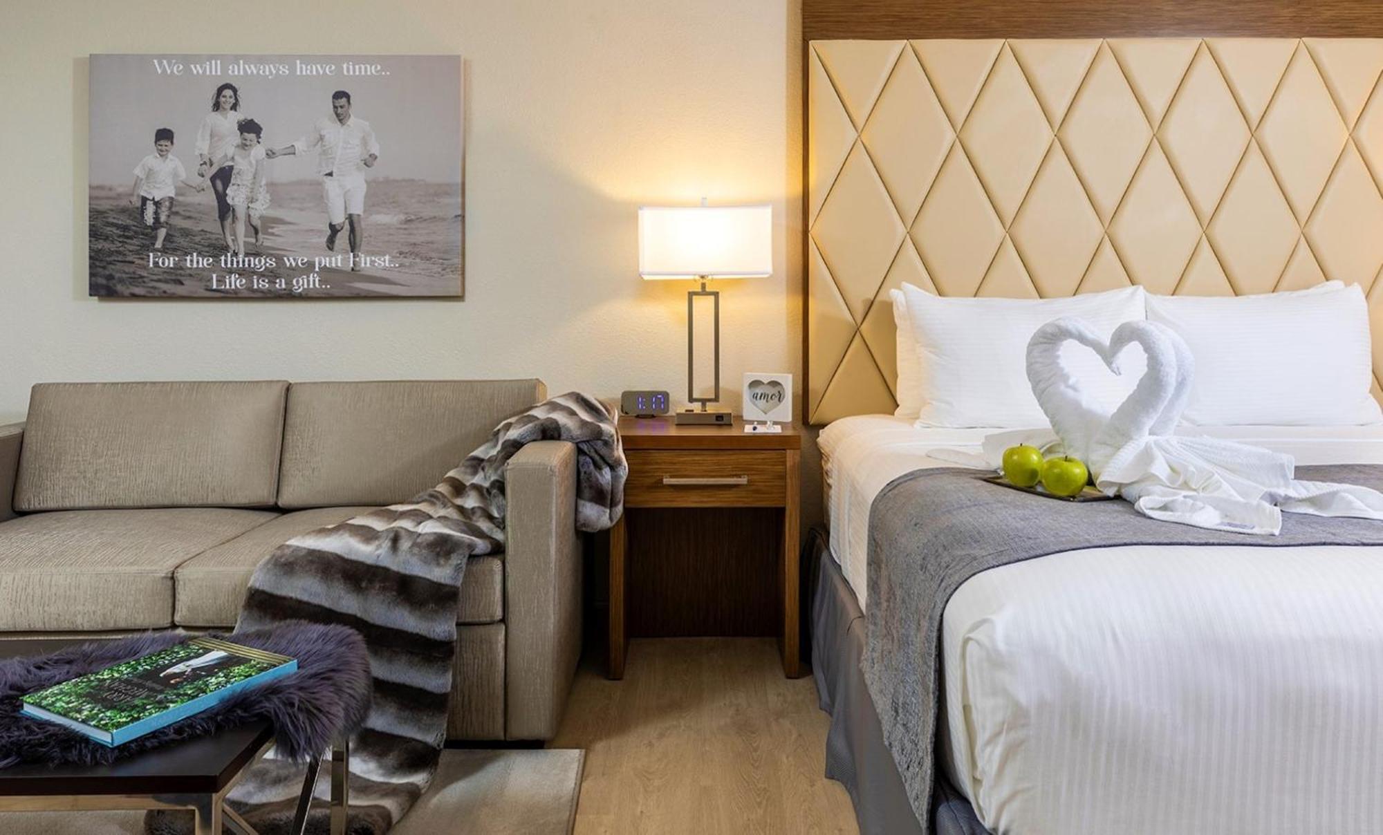 Chambre Lit King-Size Royale avec Canapé-Lit - ROYK